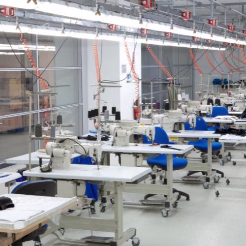 Ege Denim Tekstil production line in Turkey